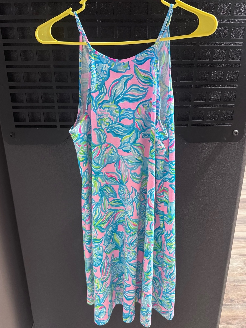 Lilly Pulitzer Pink Multi Leaf-Print Slip Dress